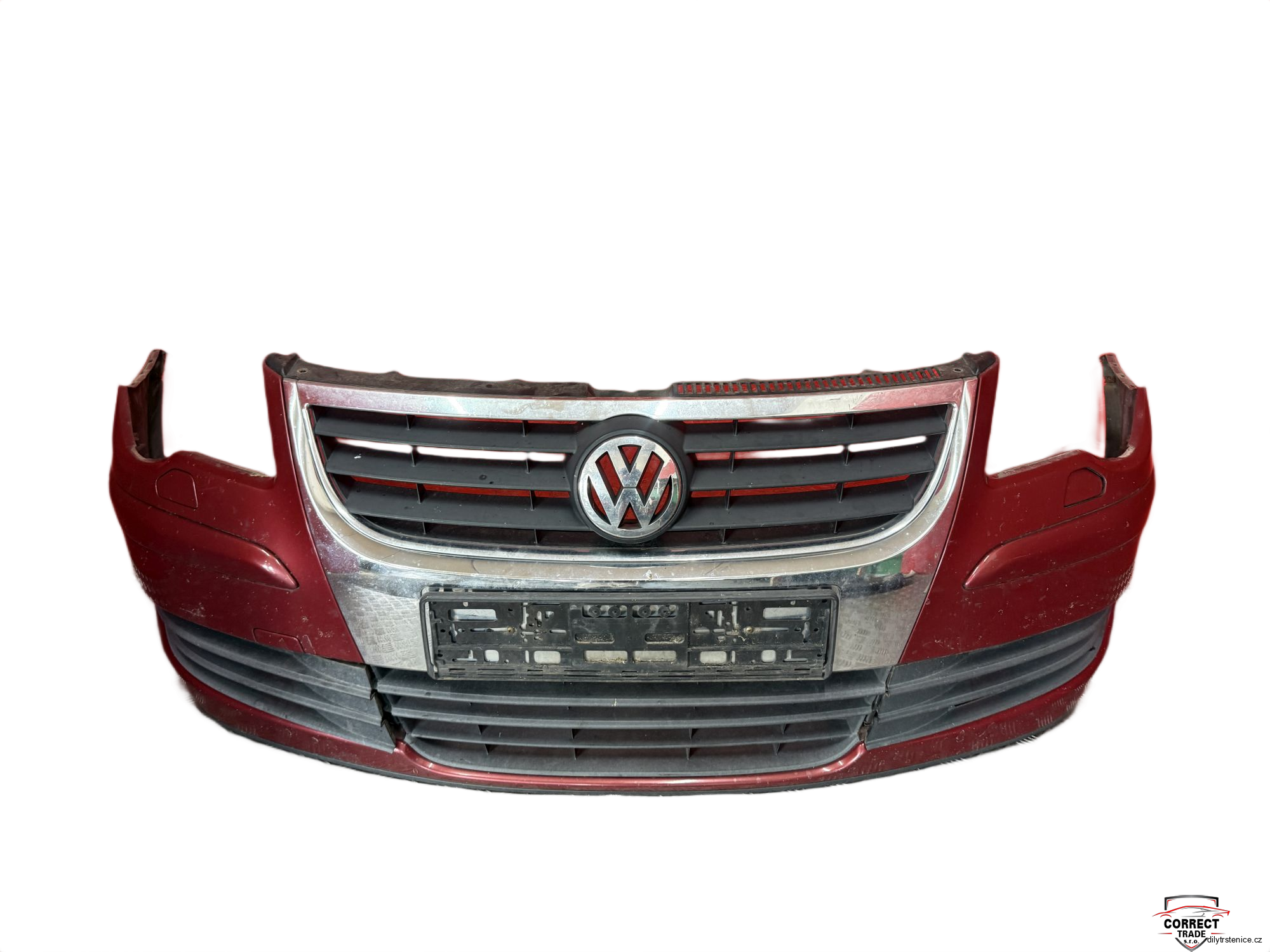 Přední nárazník Vw Touran 1T2 facelift 1T0807221D LA3W