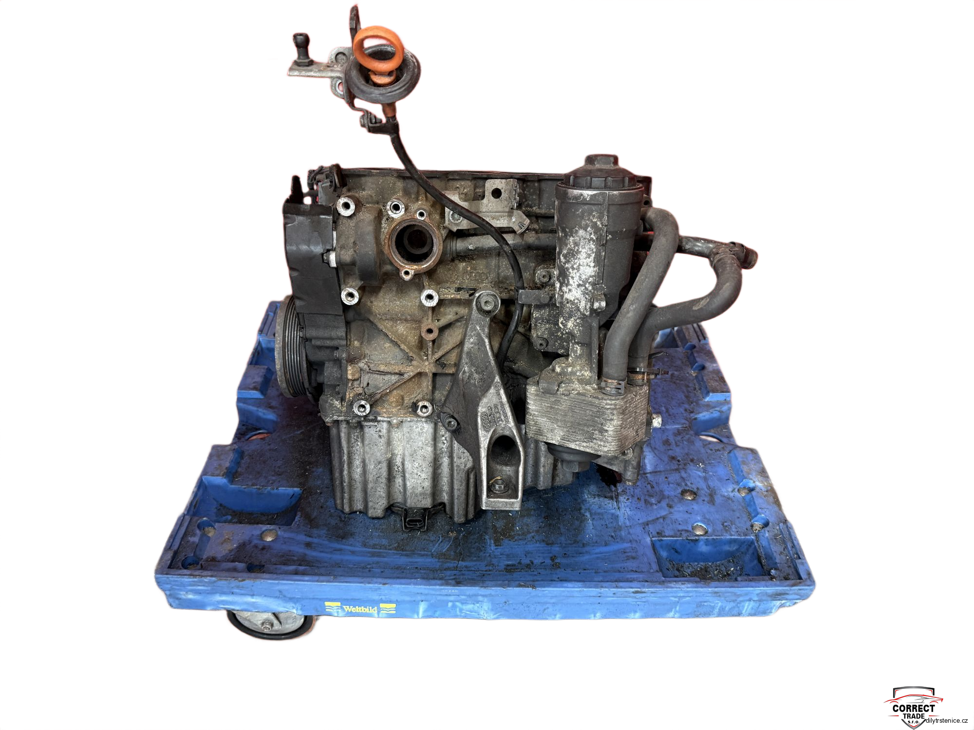 Spodek motoru 2.0 TDI 103kw BLB Audi 