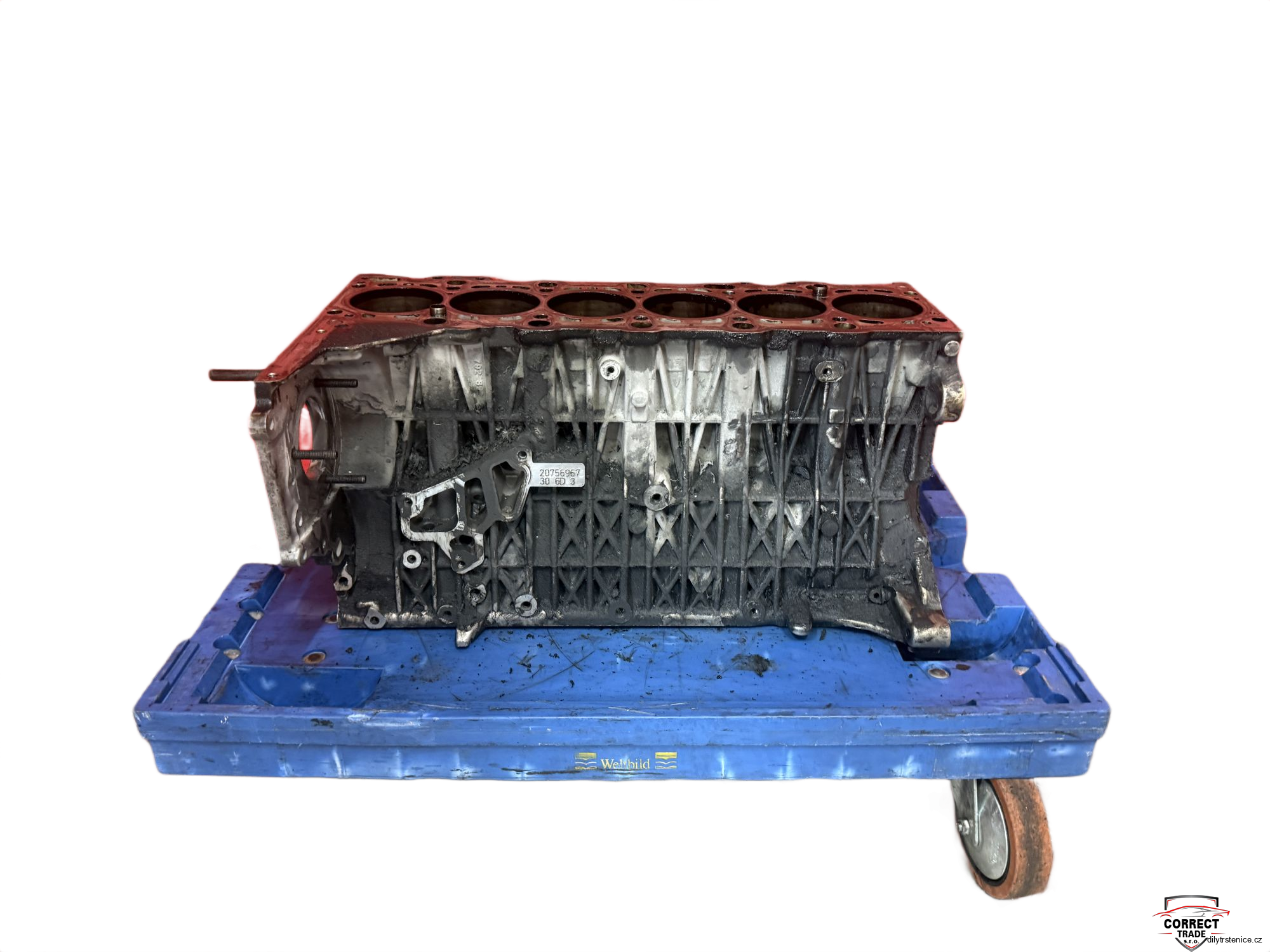 Blok motoru BMW X5 E70 3.0D 173kw M57 306D3