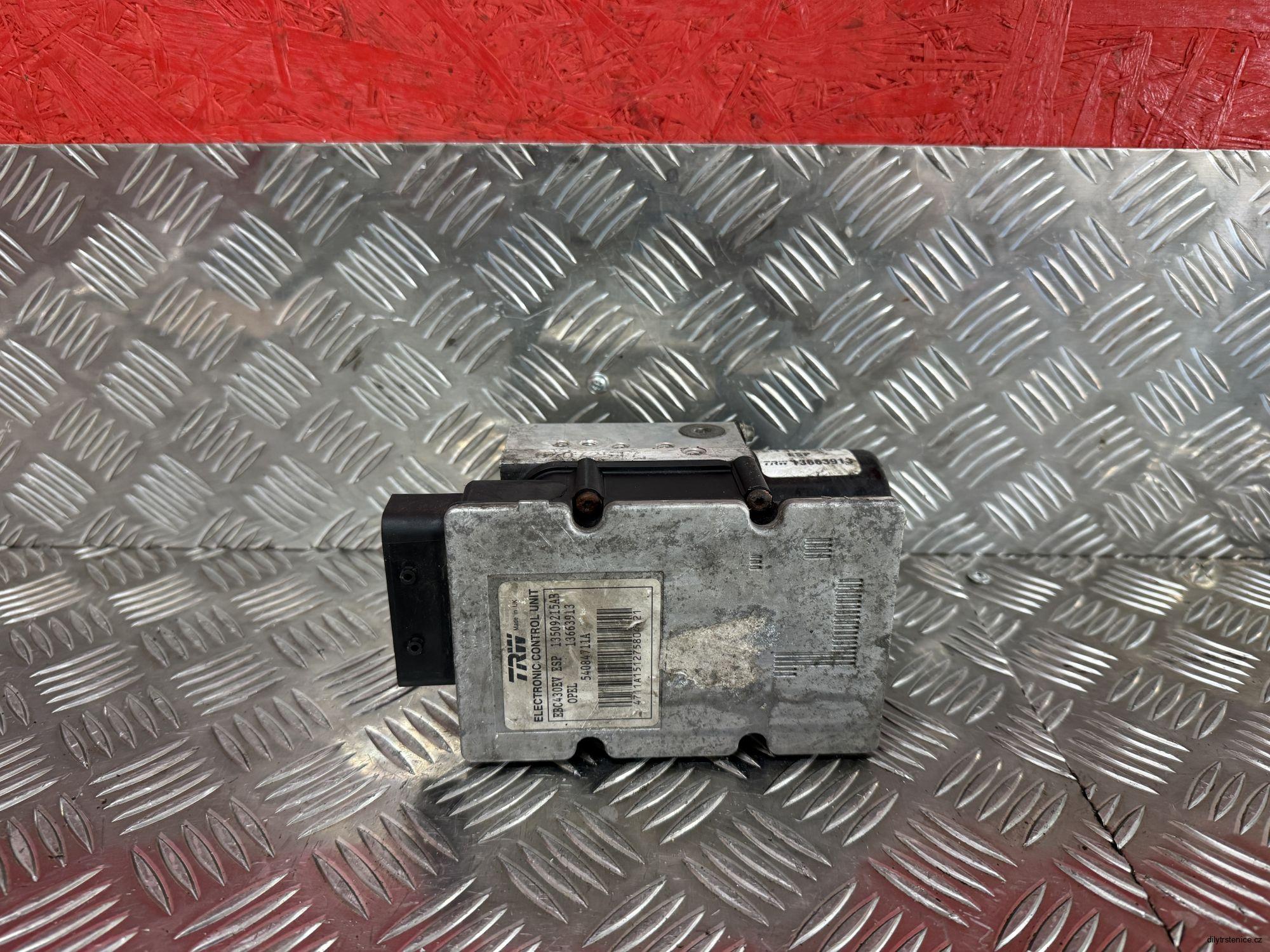 Řídicí jednotka ABS Opel 13136694 54084711A