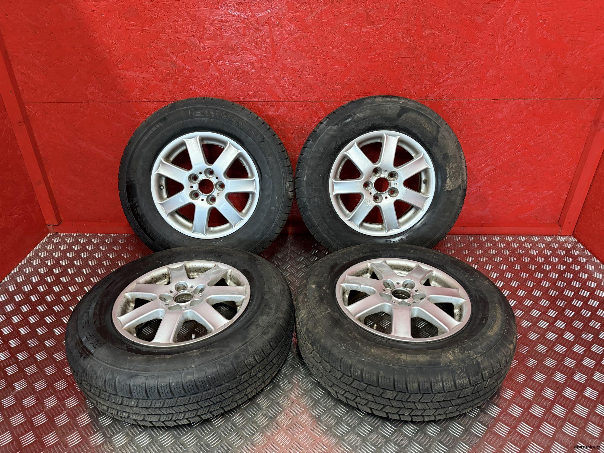 Zimní sada alu kol Land Rover Freelander 1 6Jx15H2 ET45 195/80 R15