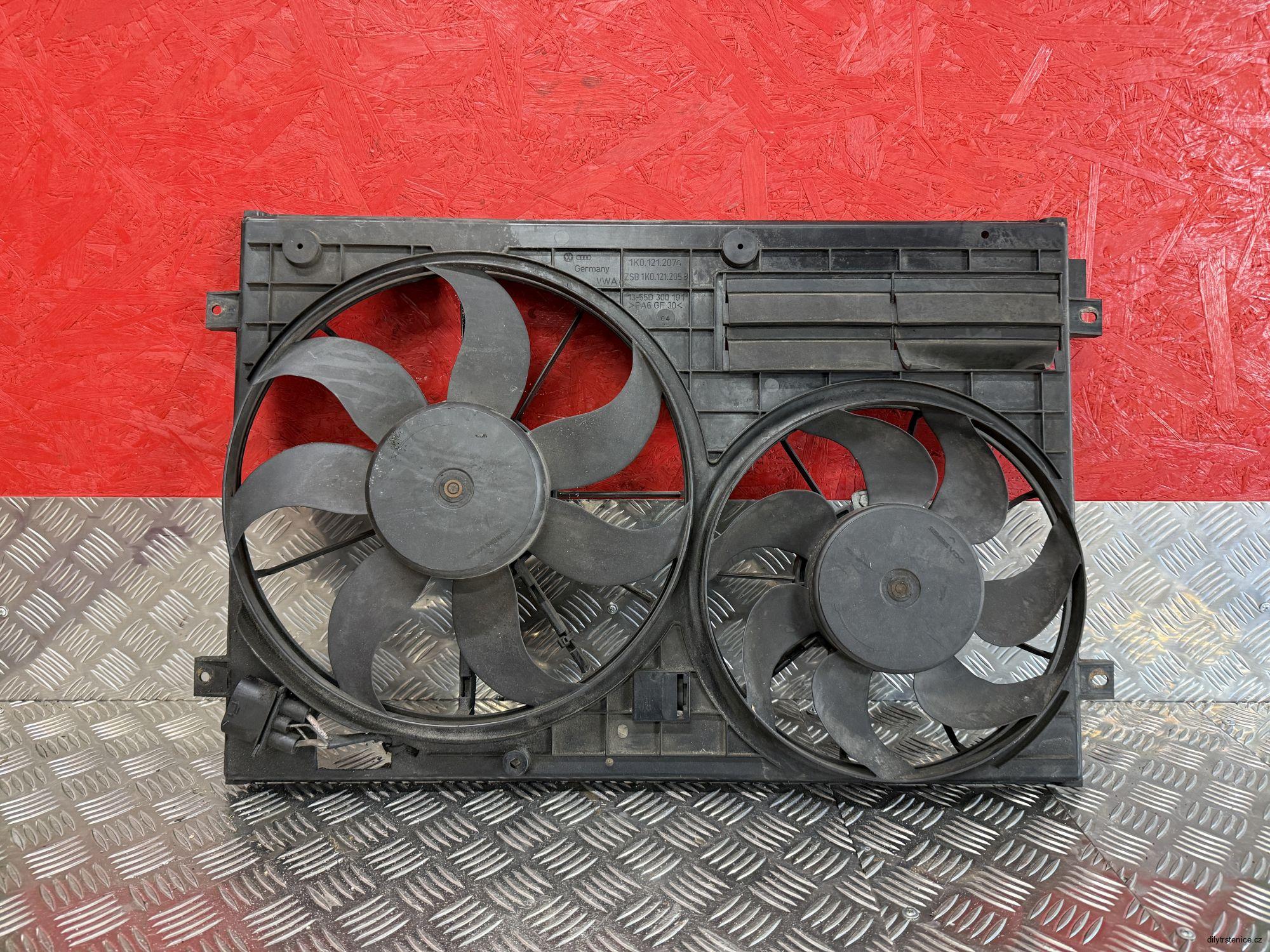 Sahara / Ventilátor chladiče Vw Škoda 1K0121207G