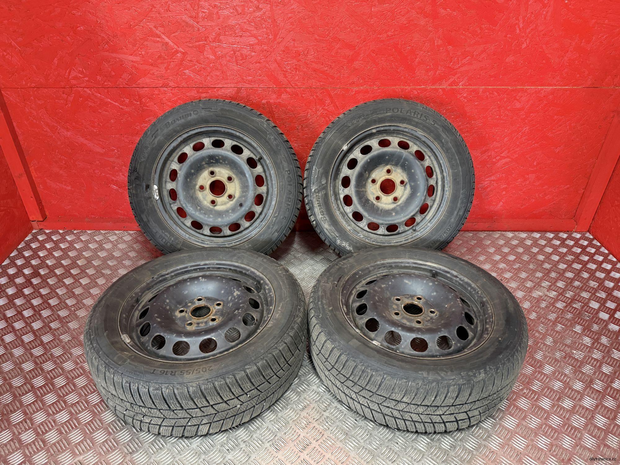 Zimní sada disků 205/55 R16 6Jx16H2 ET50 5X112 57,1mm