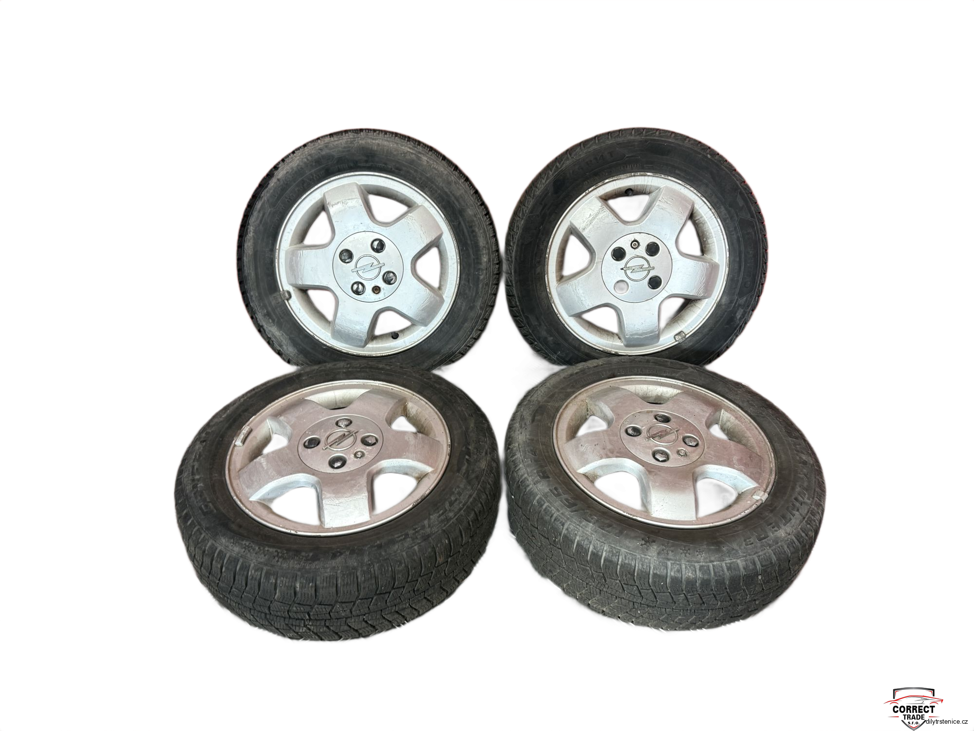 Zimní sada disků Opel Corsa C 4x100 56,6 mm 5.5Jx14 175/65 R14