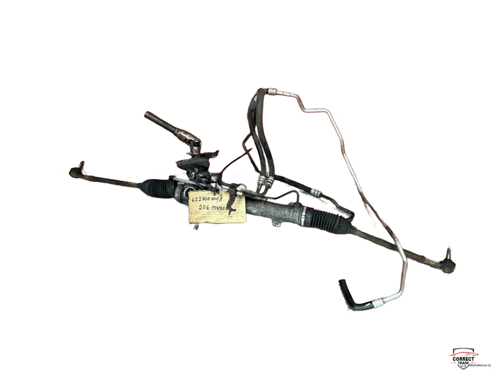 Hřebenové řízení, servořízení Peugeot 206 6220000008