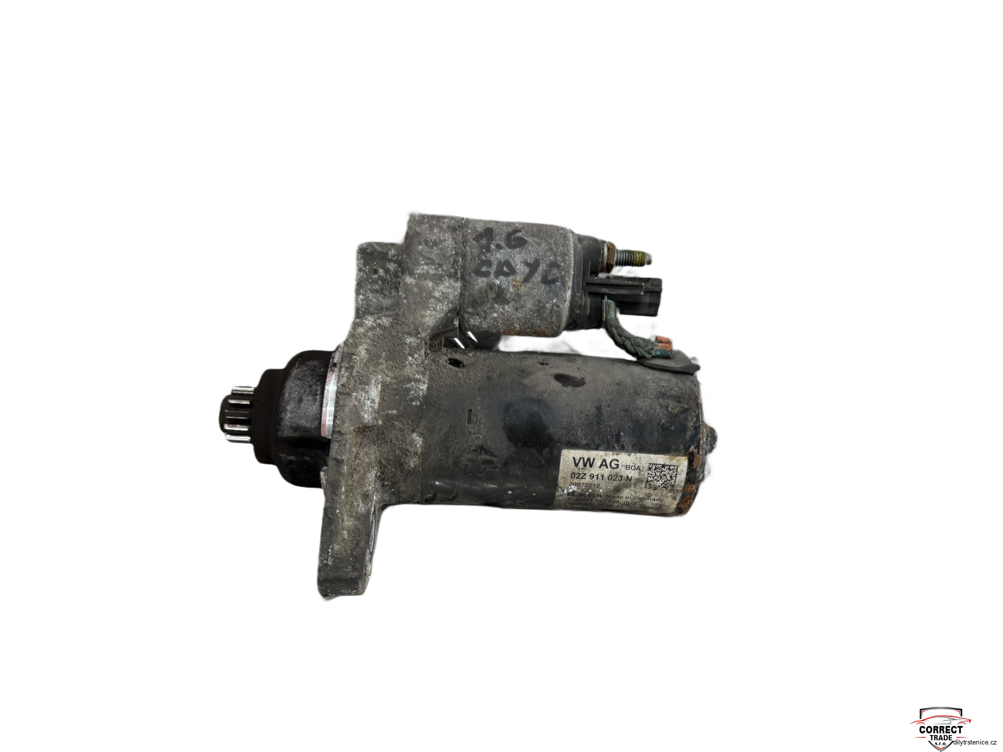 Startér 1.6 TDI 77kw 02Z911023N