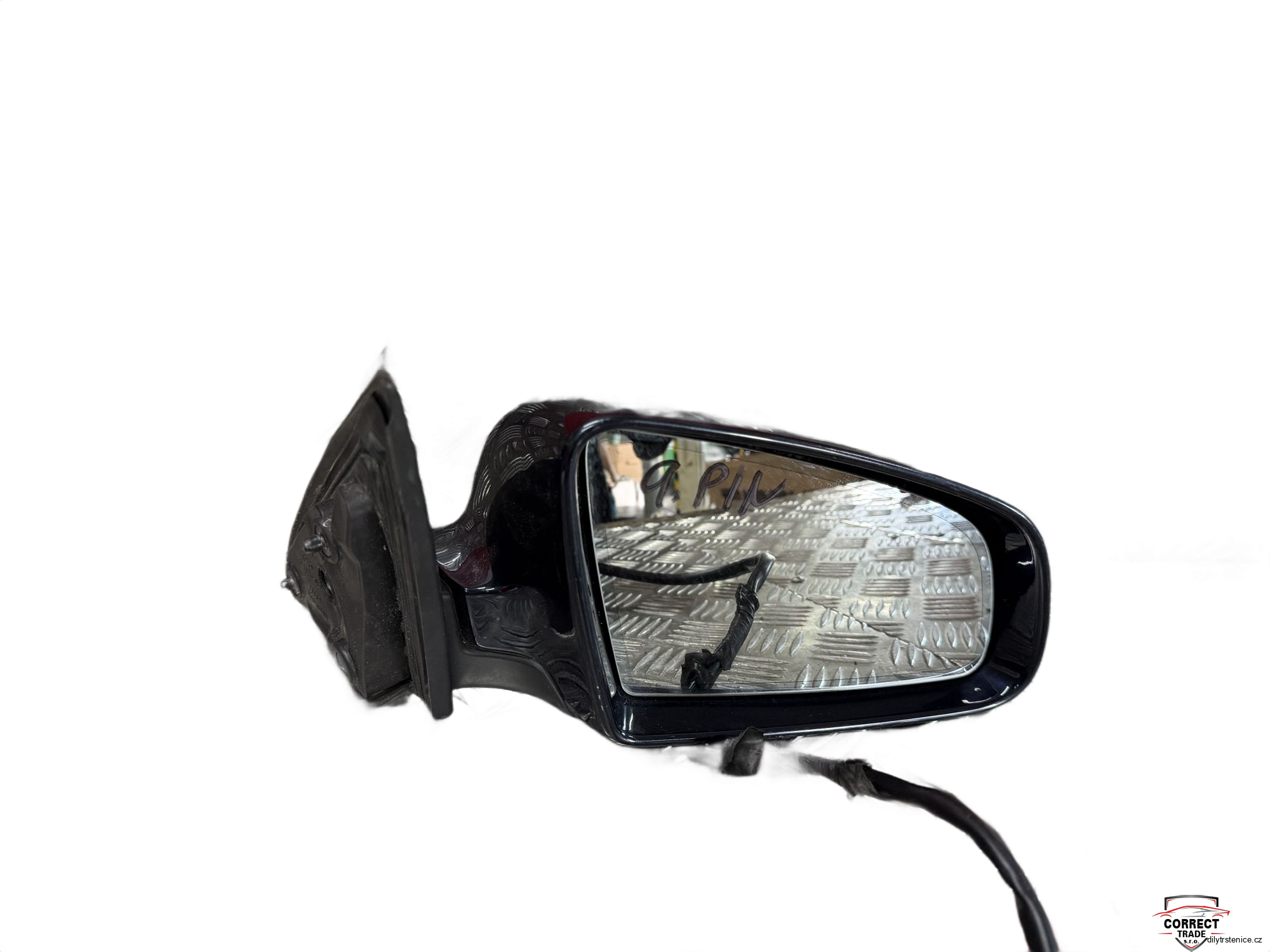 Pravé zpětné zrcátko Audi A6 C6 4F 448506 4F1858532 9 pin
