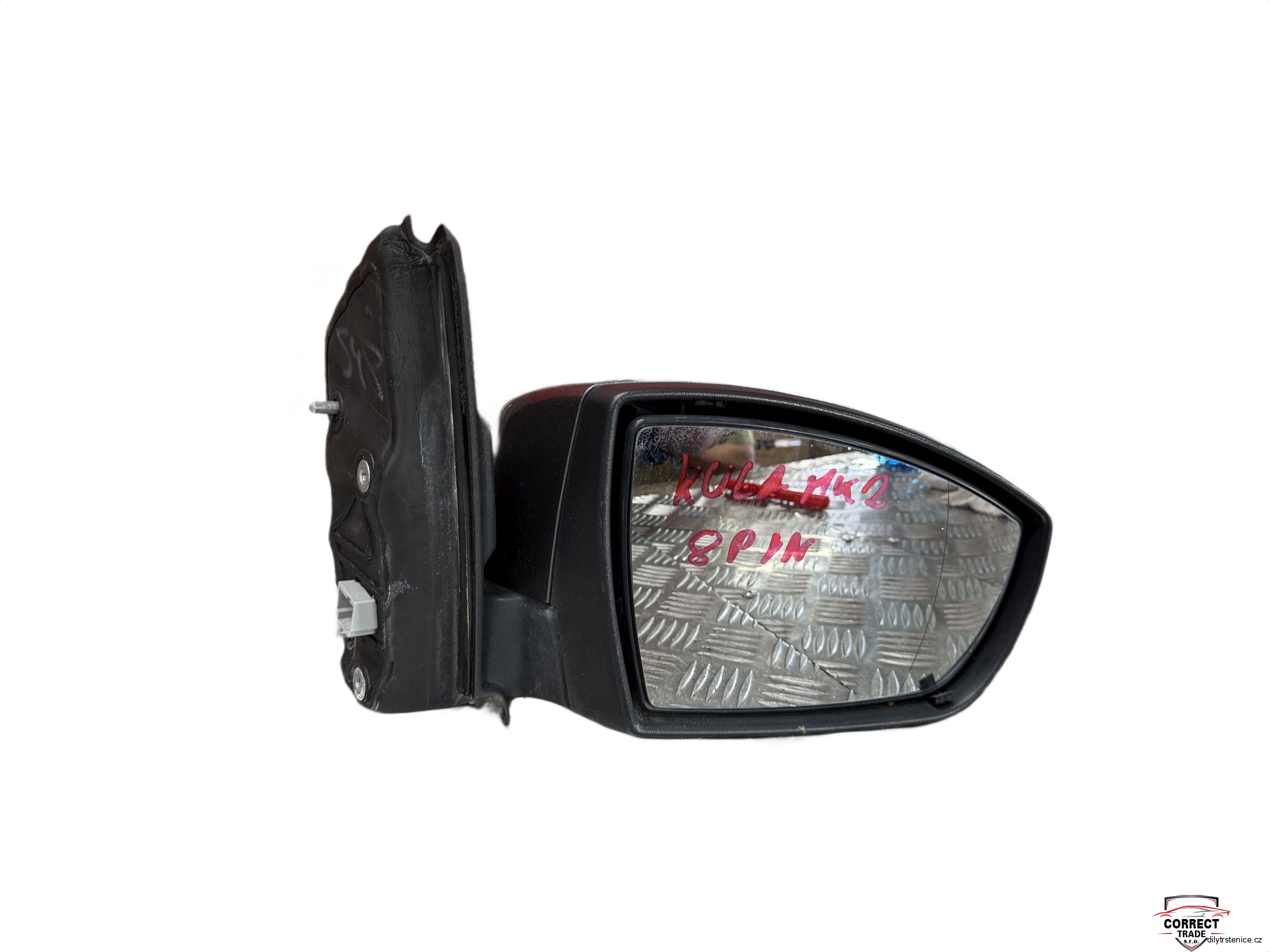Pravé zpětné zrcátko Ford Kuga MK2 8 pin 