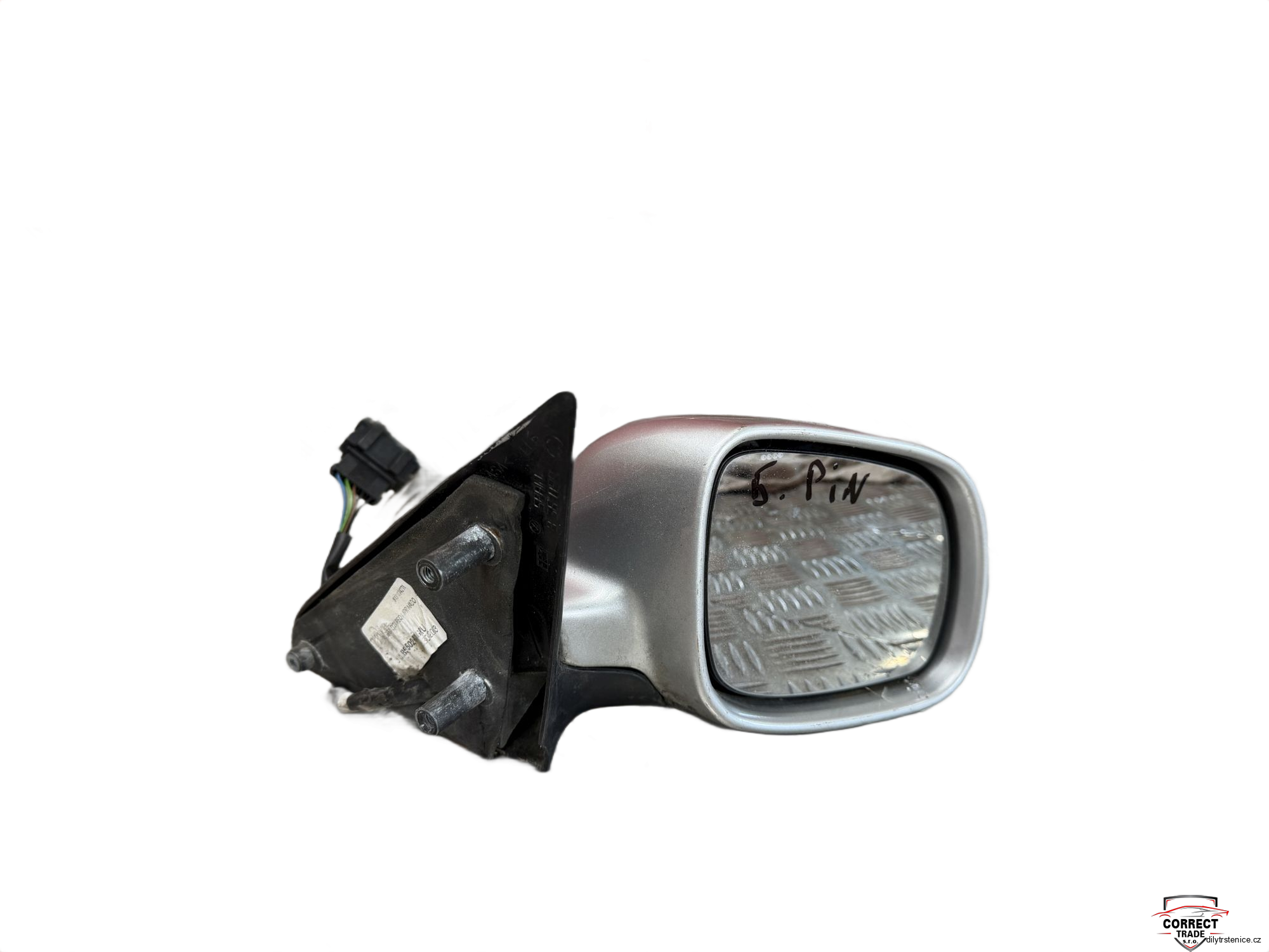 Pravé zpětné zrcátko Škoda Octavia 1 1U1857502M 5 pin 