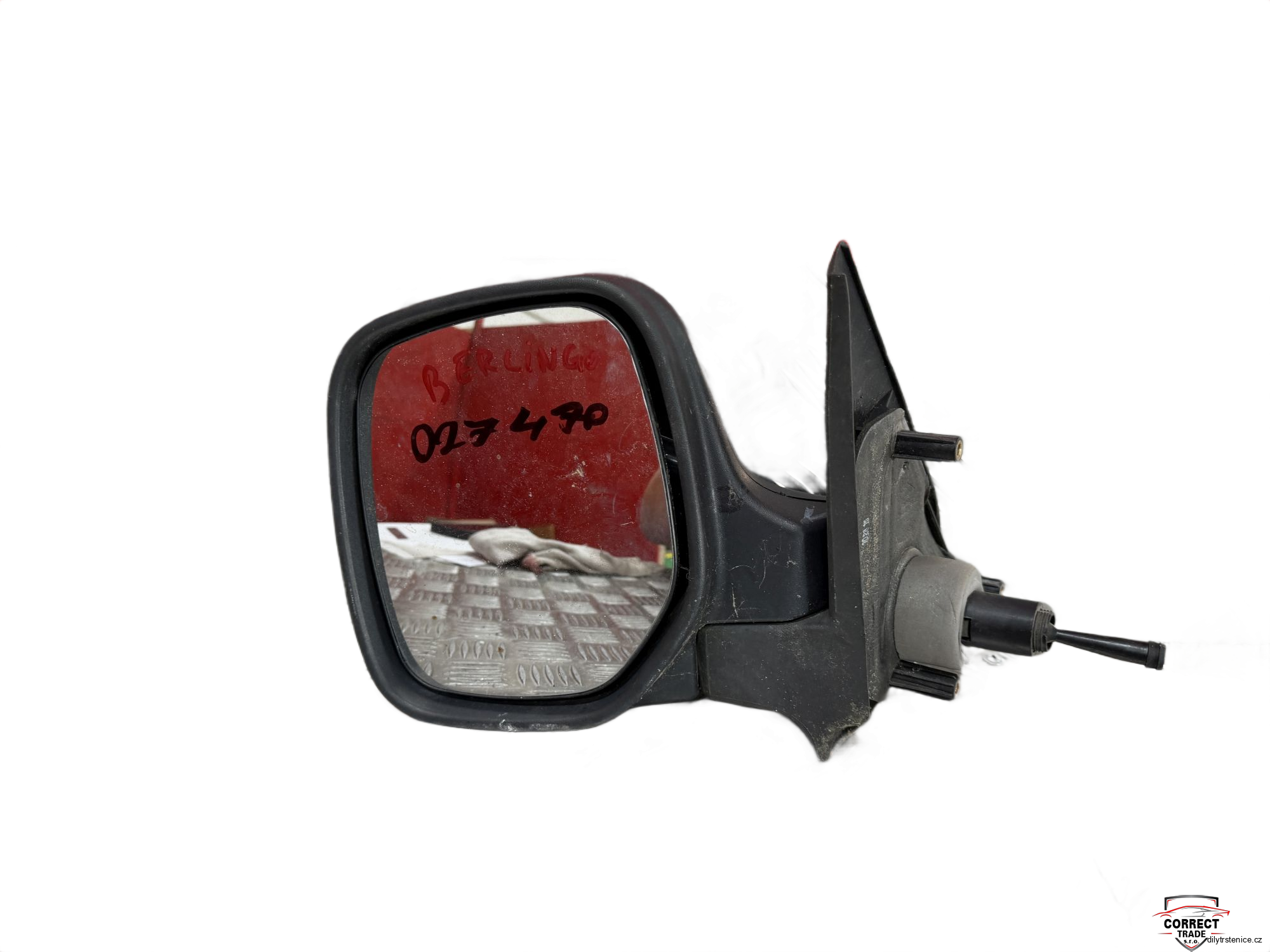 Levé zpětné zrcátko Citroen Berlingo 