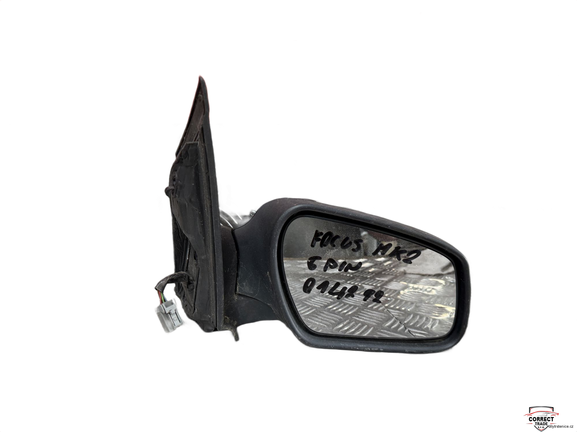 Pravé zpětné zrcátko Ford Focus MK2 014292 212836290 5 pin 