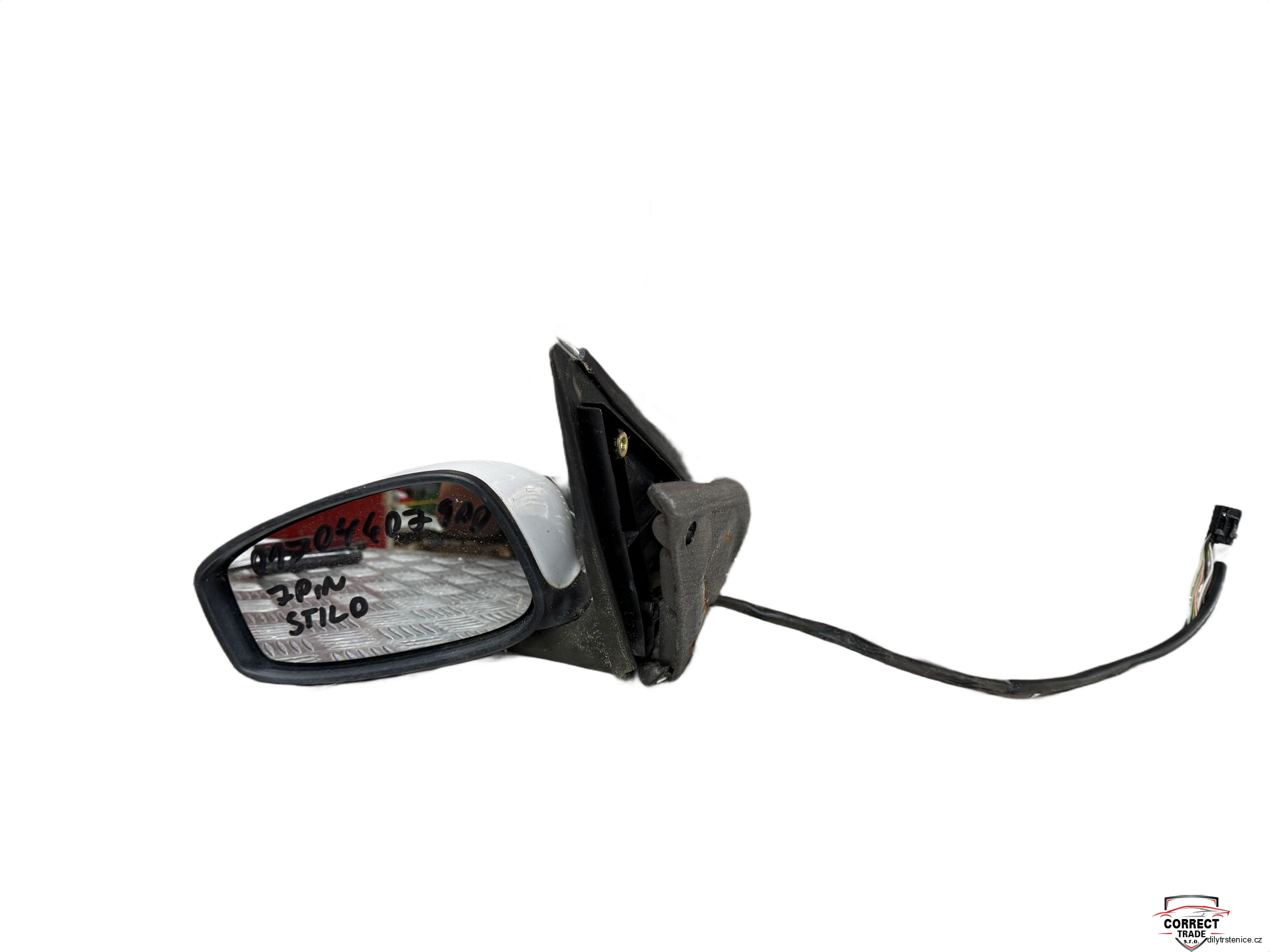 Levé zpětné zrcátko Fiat Stilo 7 pin 01704607900