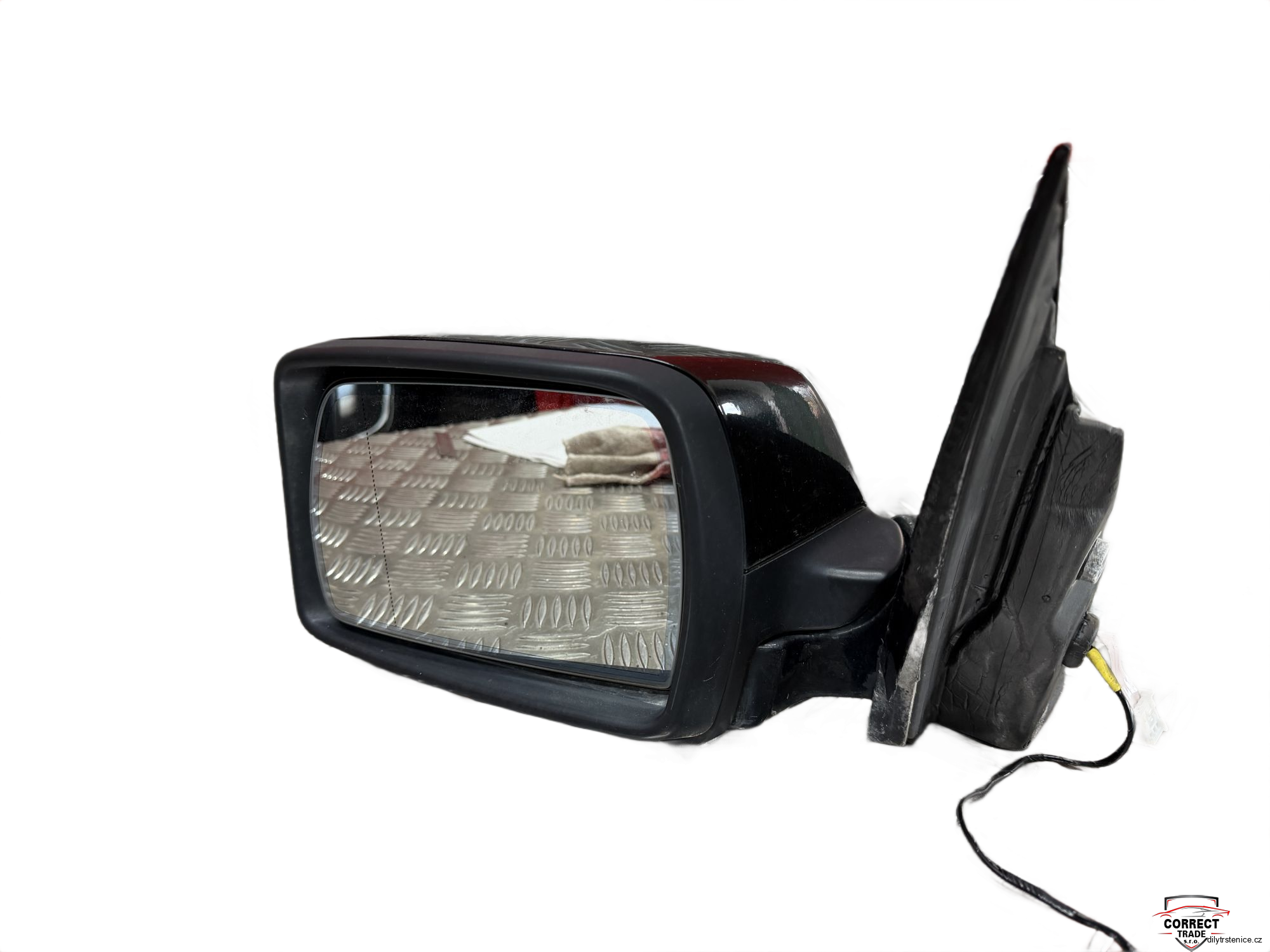 Levé zpětné zrcátko BMW X3 E83 2+3 pin Black Sapphire Metallic - 010790
