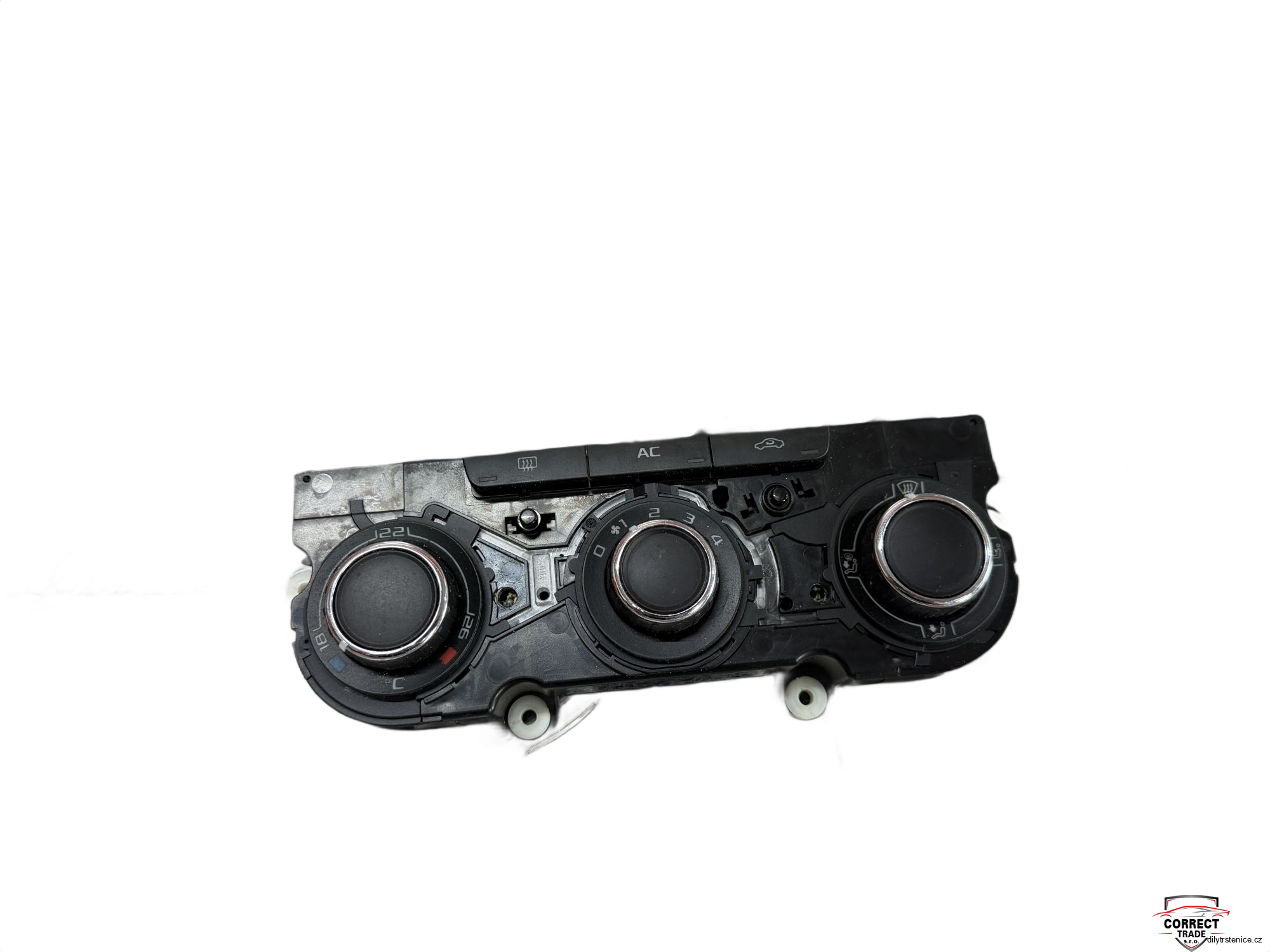 Panel ovládání klimatizace Škoda 3T0820047M