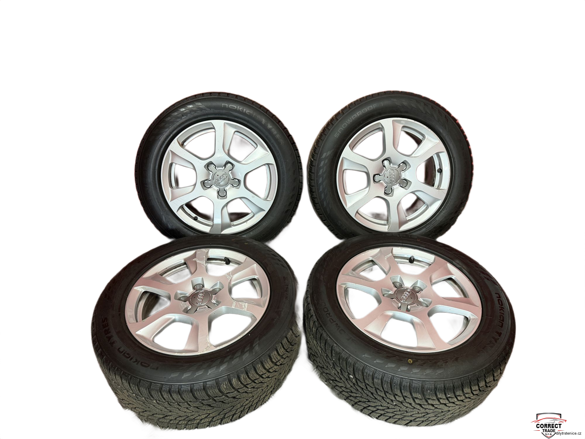 Zimní sada ALU kol Audi A4 B8 8K0601025F 7.5Jx16H2 ET45