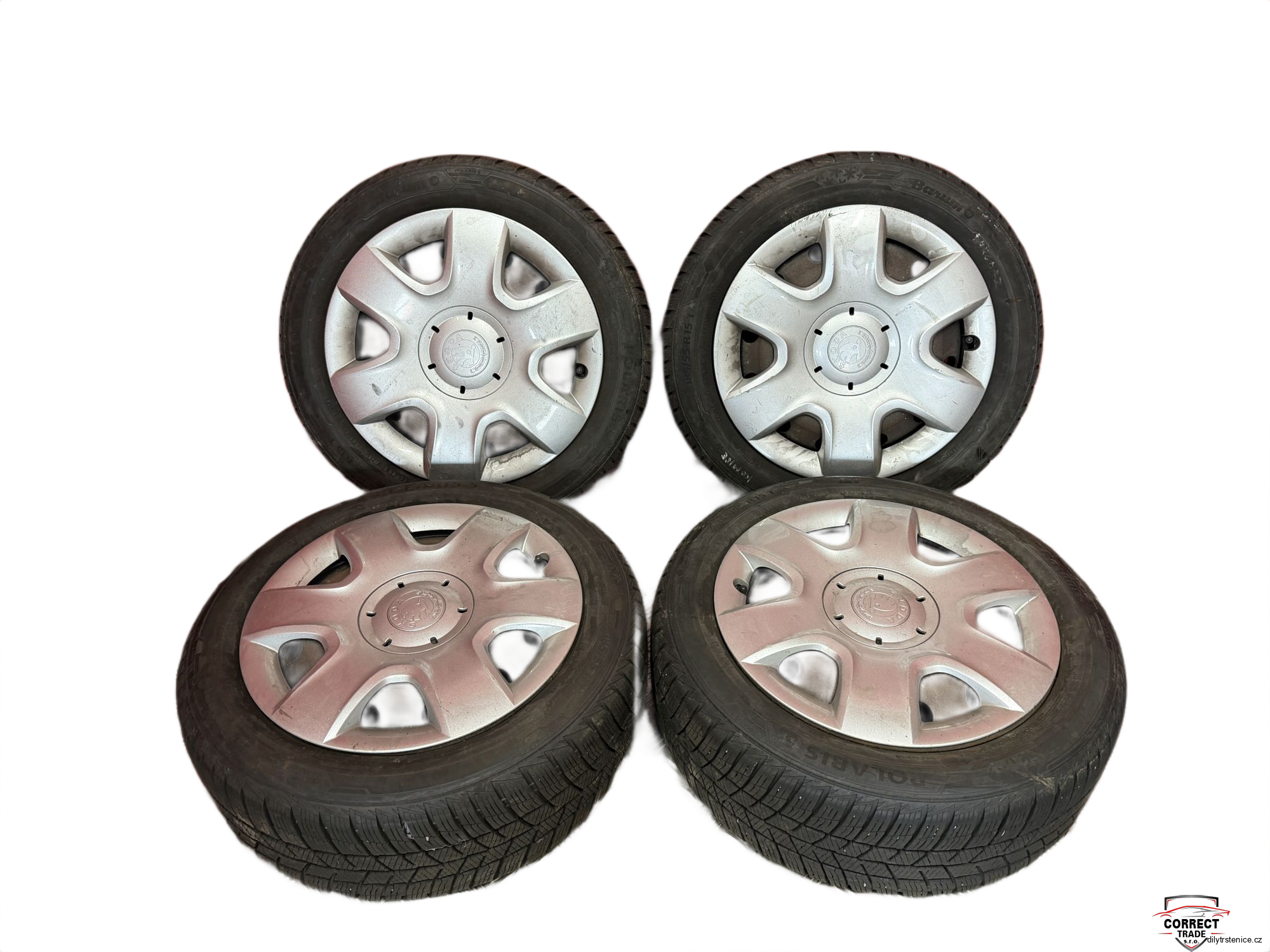 Zimní sada disků 6Q0601027B 6Jx15H2 5x100 ET43 185/55 R15