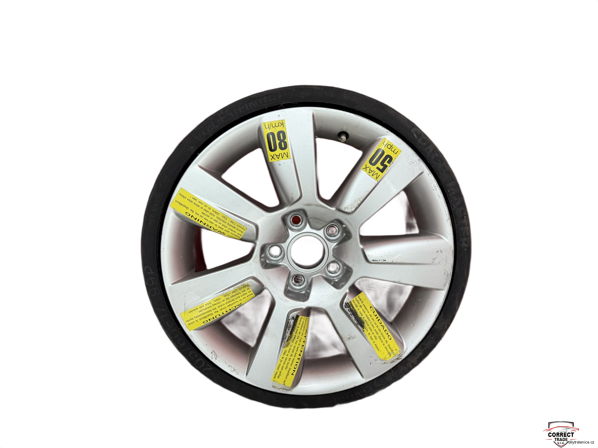 Dojezdové kolo Audi A6 4F Allroad 4F0601025AS 5x112 7Jx17H2