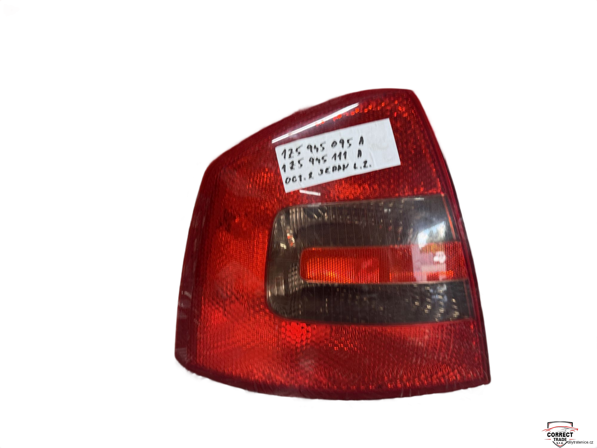 Levé zadní světlo Škoda Octavia 2 sedan limuzina 1Z5945095A