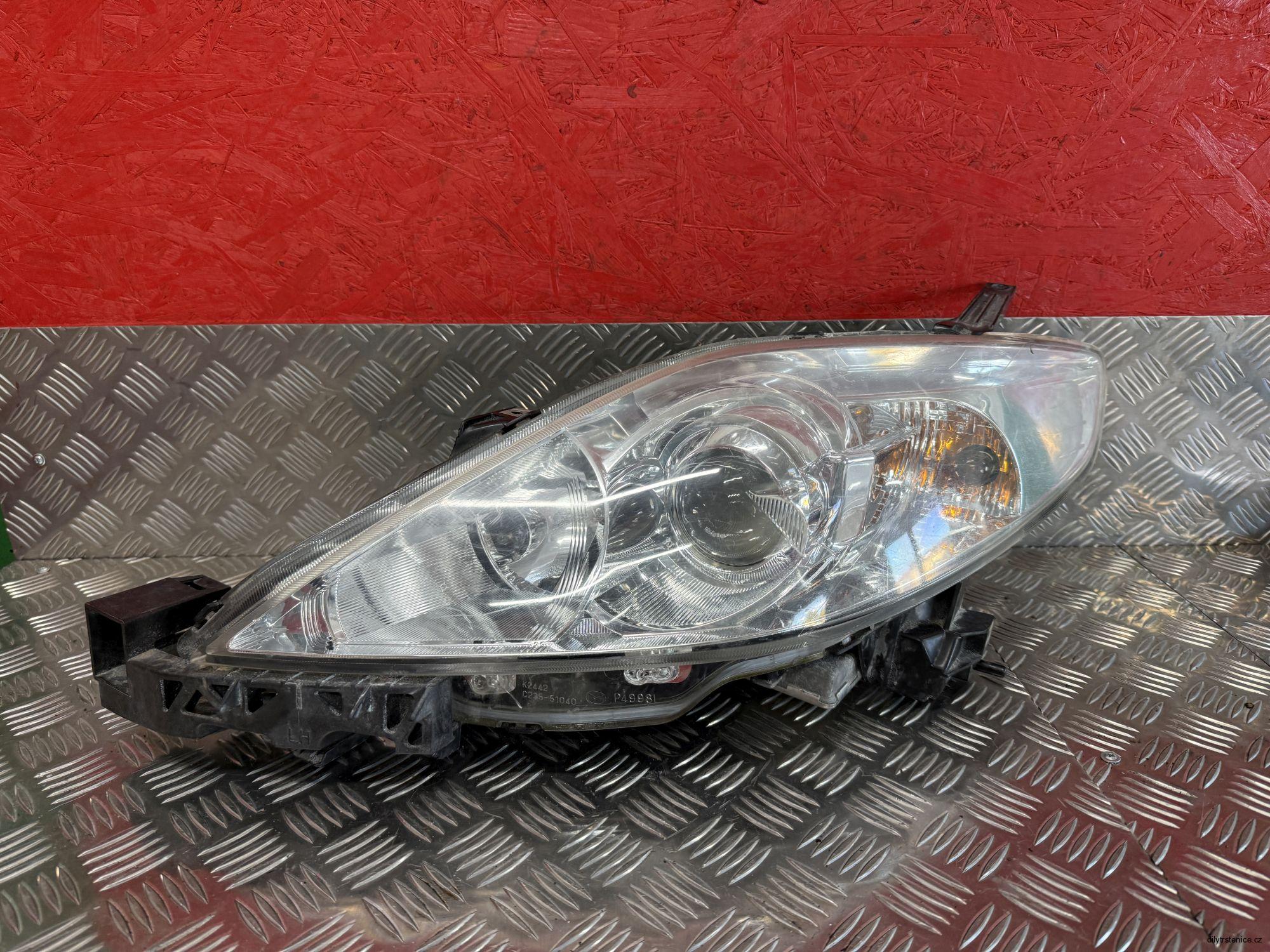 Levé přední světlo xenon Mazda 5 P5117L C235-51040