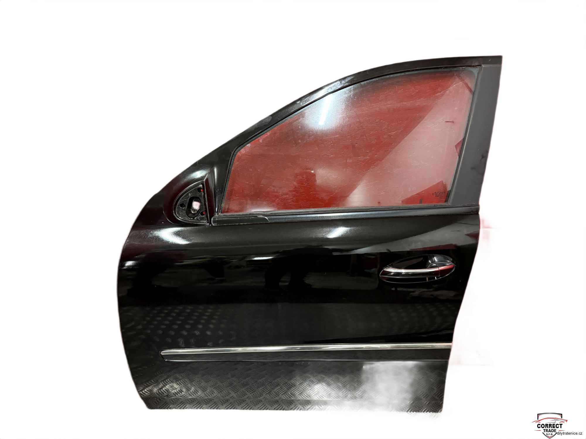 Levé přední dveře Mercedes ML W164 2005-2011 černé