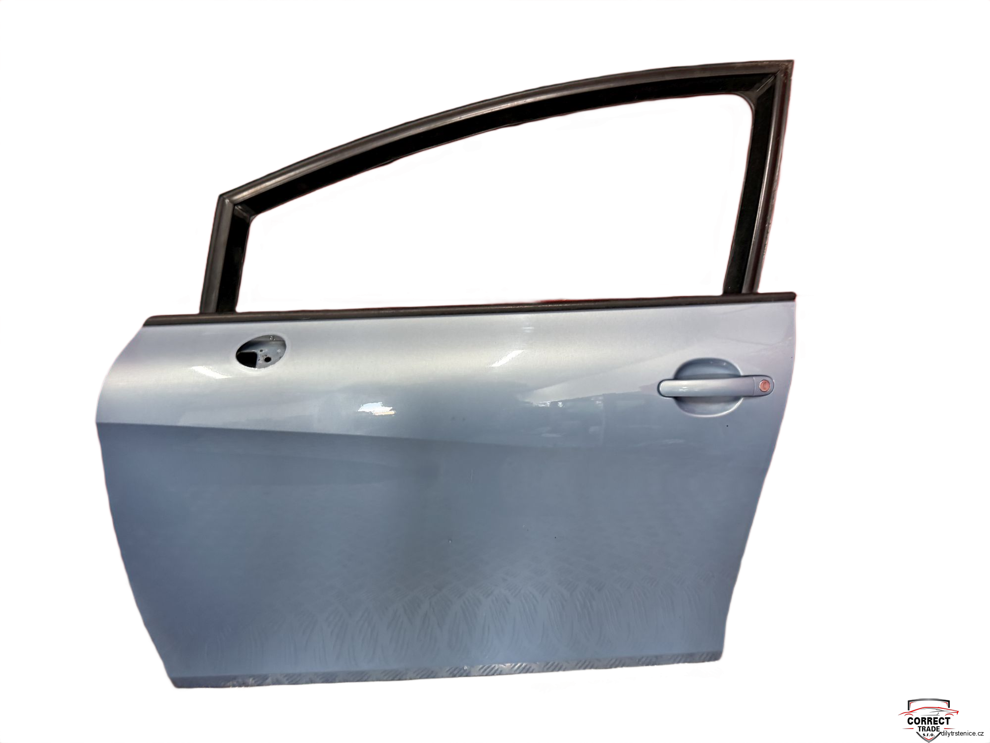 Levé přední dveře Seat Leon MK2 2005-2012 LW5W světle modré