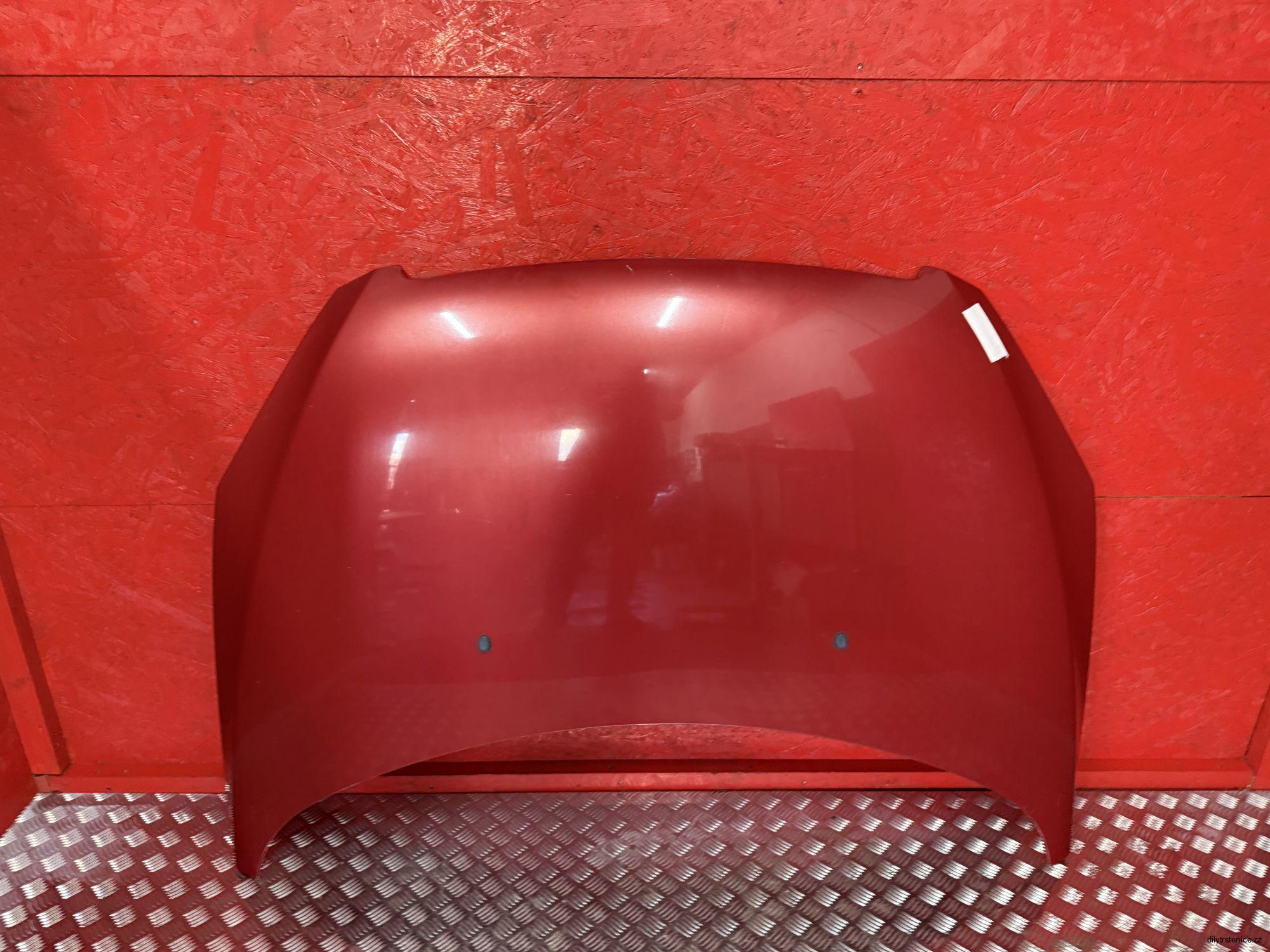Přední kapota Peugeot 307 2001-2005 červená