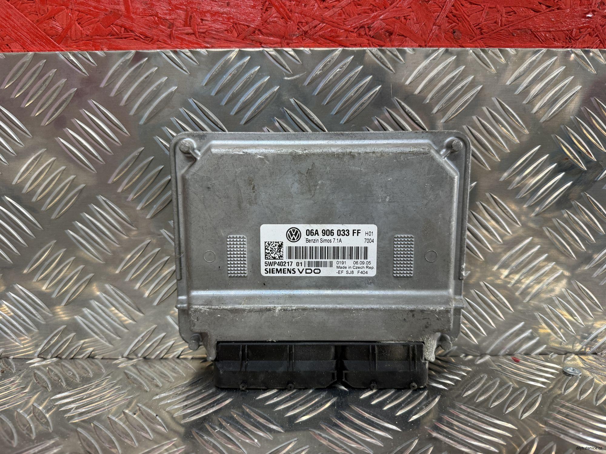 Řídicí jednotka motoru 1.6 75KW BSE 06A906033FF