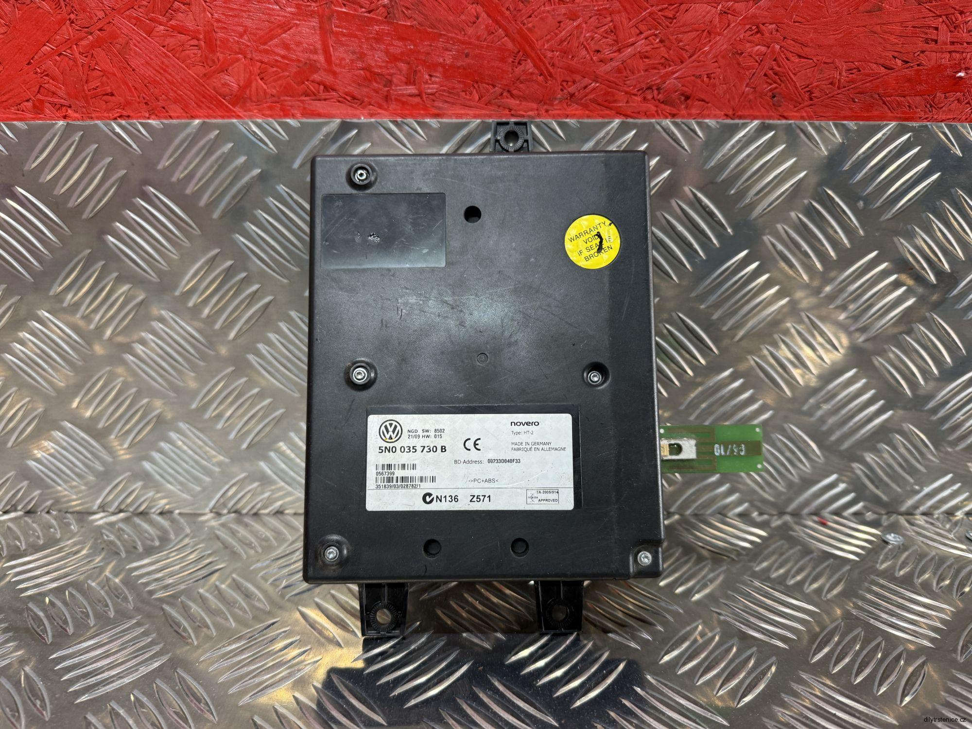 Řídicí jednotka Bluetooth 5N0035730B