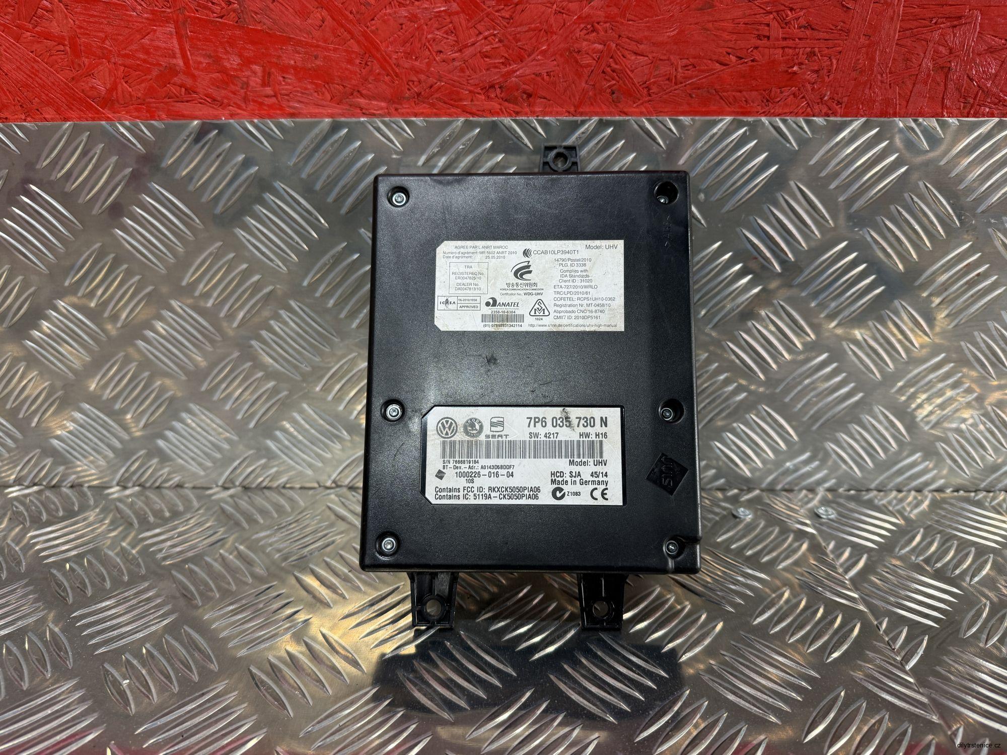Řídicí jednotka Bluetooth 7P6035730N