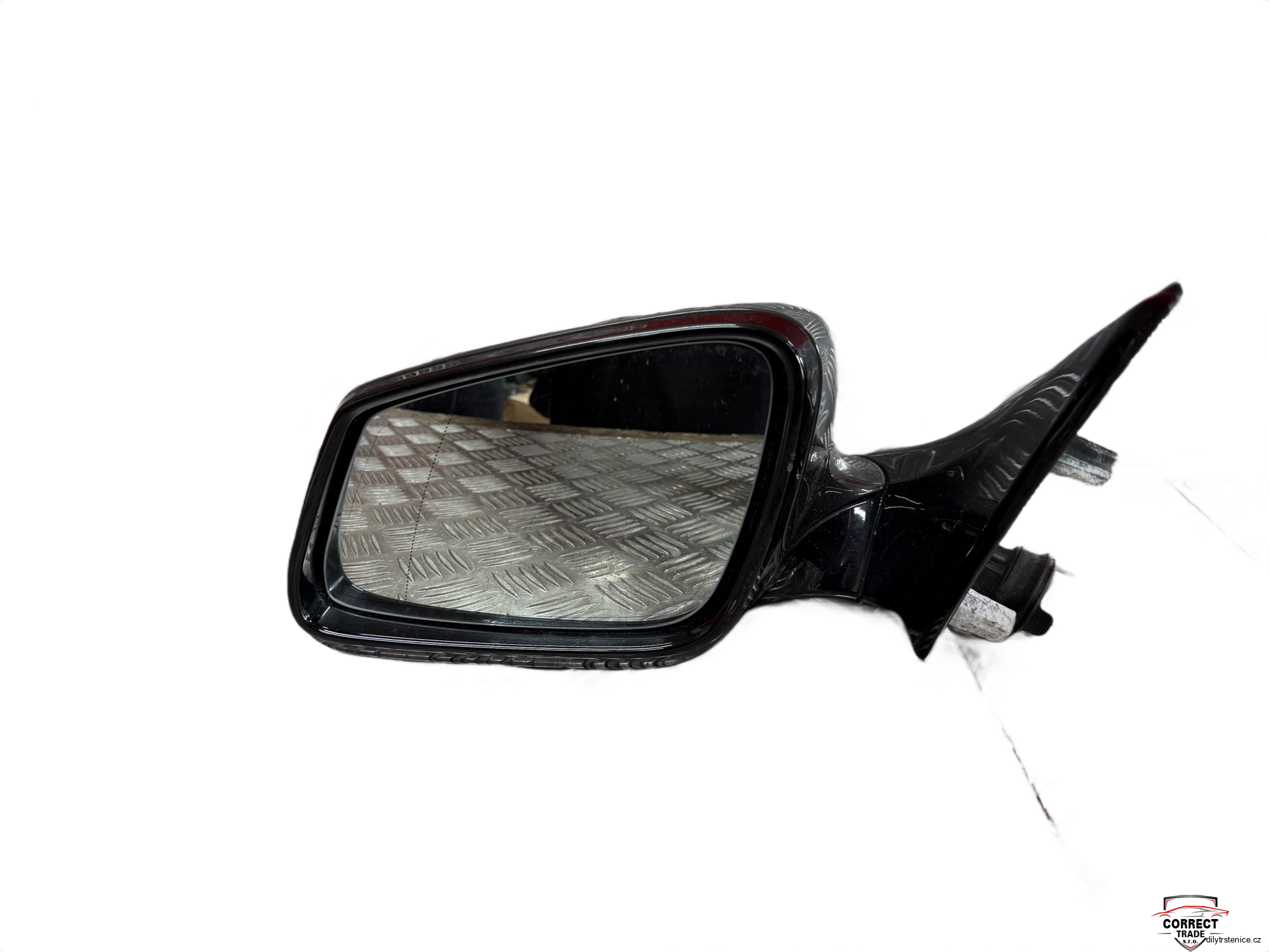 Levé zpětné zrcátko BMW F10 F11 zatmavovací, hlídání pruhu 3 pin