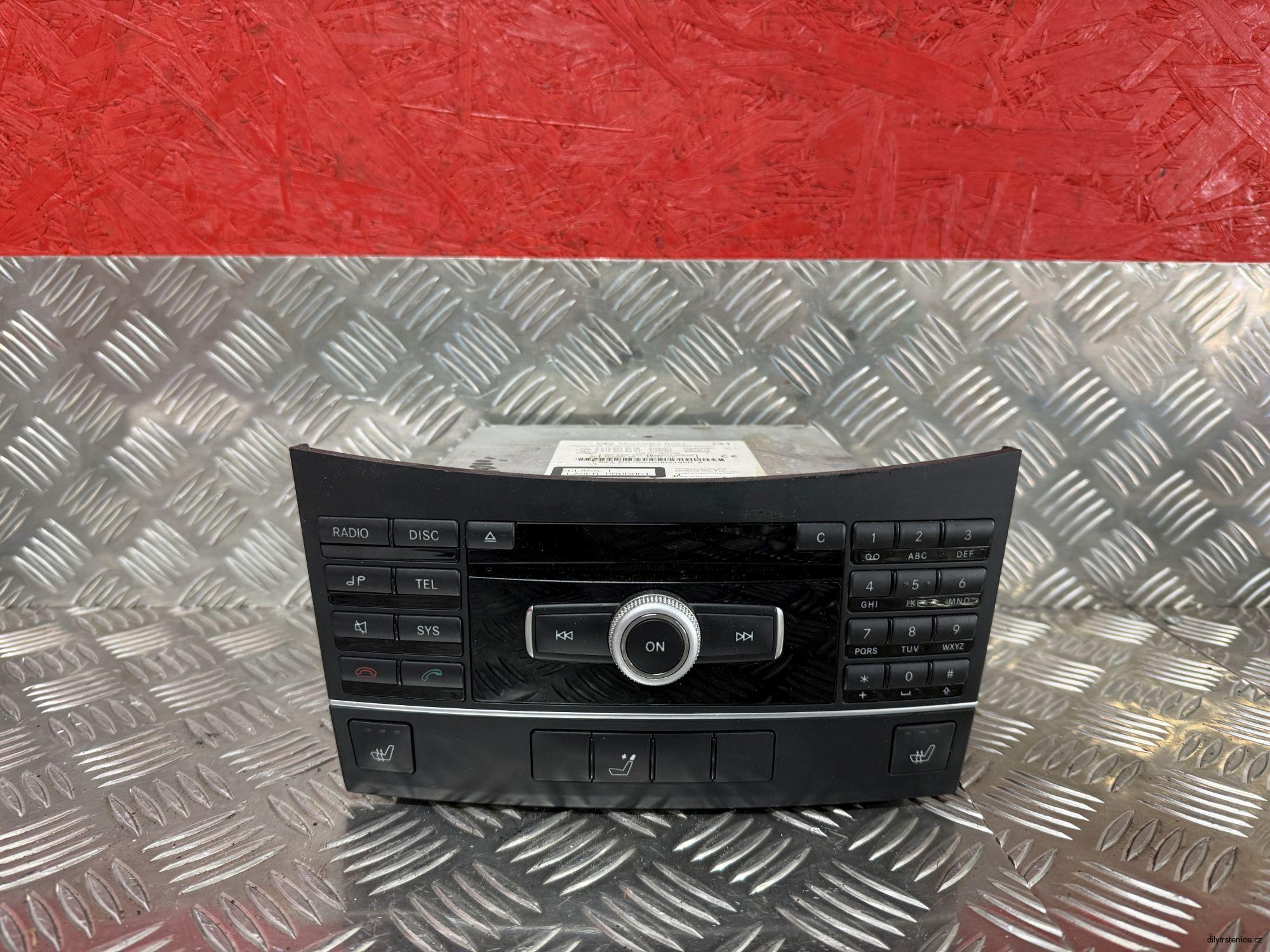 Radio Mercedes W212 A2129003908 A2129018102 A2129026501